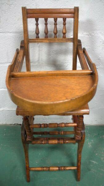 Antique Baby High Chair - R1,450.00 