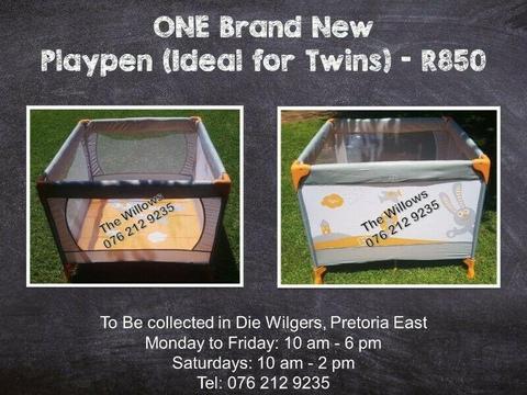Brand New Playpen (Ideal for Twins) 