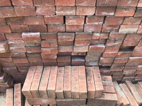 Used clay pavers available 