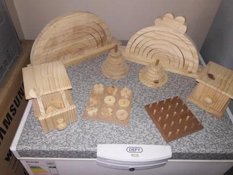 Wooden educational toys 