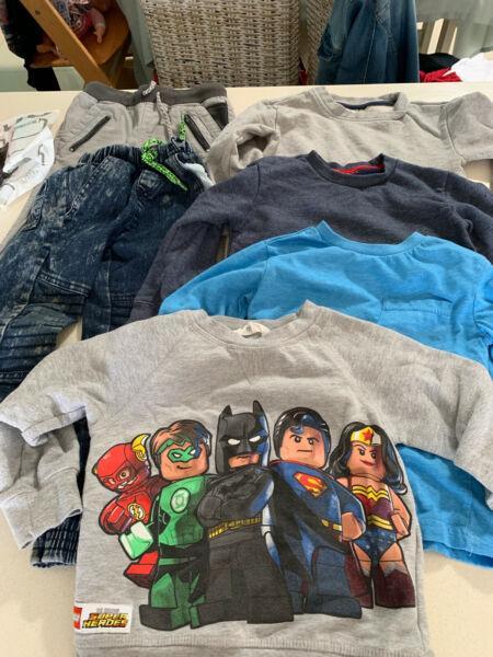 Boys clothes, various 