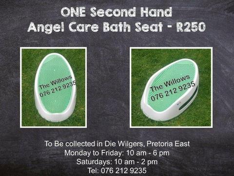 Second Hand Angel Care Bath Seat 