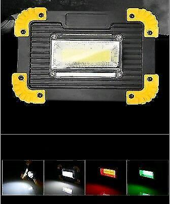 20W COB Led Rechargeable Work Light Super Bright Floodlight With 3 light Modes 