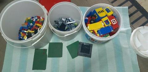 Boxes of Lego Blocks 