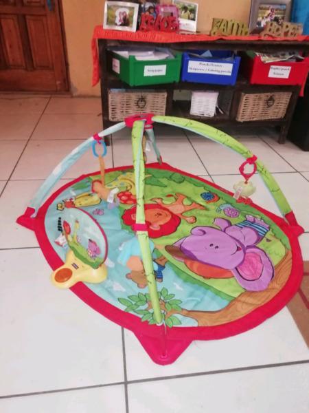 Tiny Love playmat with musical kick n play toy 