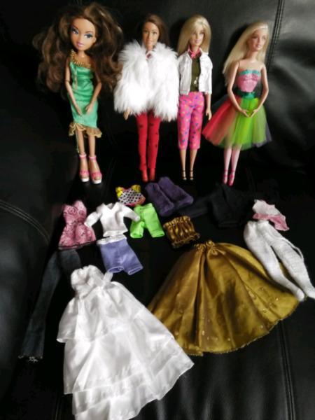 Barbie dolls and brat for sale 