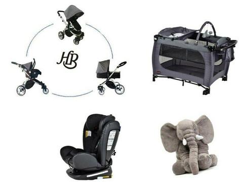 Hello Baby 3in1/ Siesta / Daytona combo with Plush Elephant for sale 