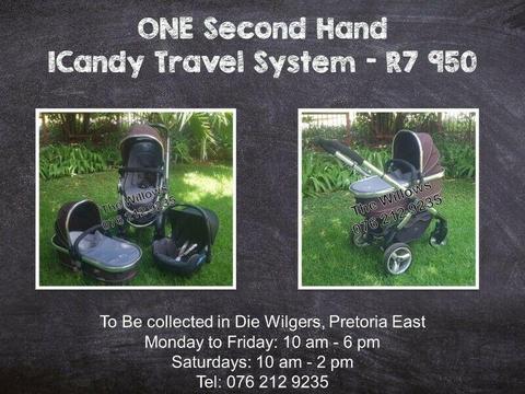 Second Hand ICandy Travel System 