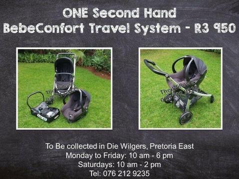 Second Hand BebeConfort Travel System 