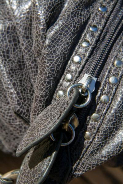 Grey handbag 
