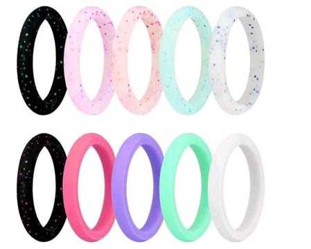 FITRINGS ZA - Braided or plain quality stackable silicone rings for sale. 