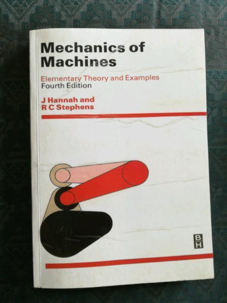 Mechanics of Machines, Elementary Theory and Examples 4th ed. 