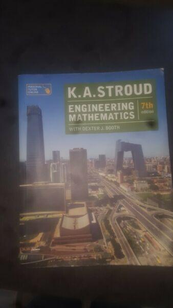 K.A Stroud engineering mathematics 7th edition 