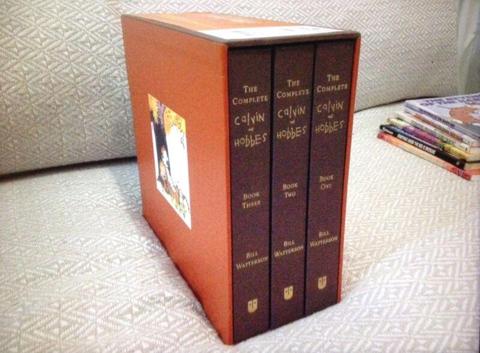 Calvin & Hobbes Deluxe 3 hardcover books 