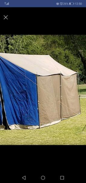 canvas tent at a bargain 