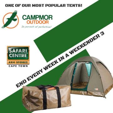 Safari Centre Cape Town - Campmor Weekender 3 Now In Stock - Our Most Popular Tent 