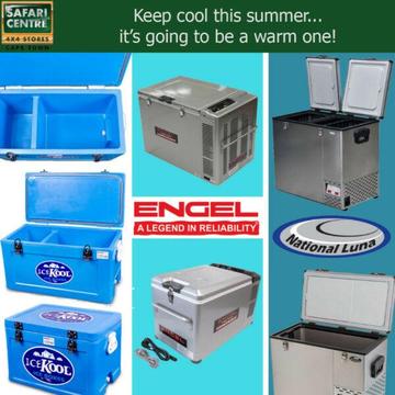Safari Centre Cape Town - Keep cool this summer - Fridges, Freezers and Ice Boxes 