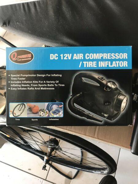 Air Pump DC dual output for cars and air beds  