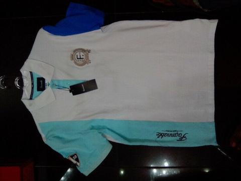 Faconnable and Lacosta golfer t-shirts 