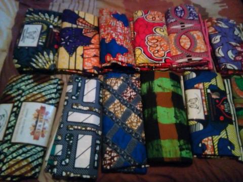 African Fabrics for sale (6yards)  