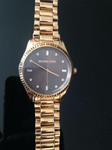 Michael Kors GENUINE Ladies watch = Rose Gold 