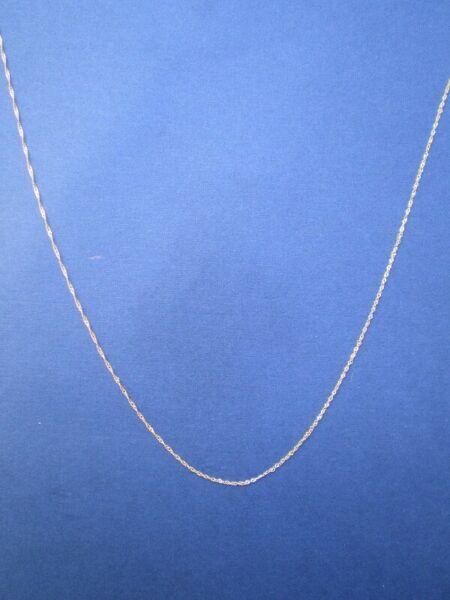 14k solid gold necklace,kooljewelry 