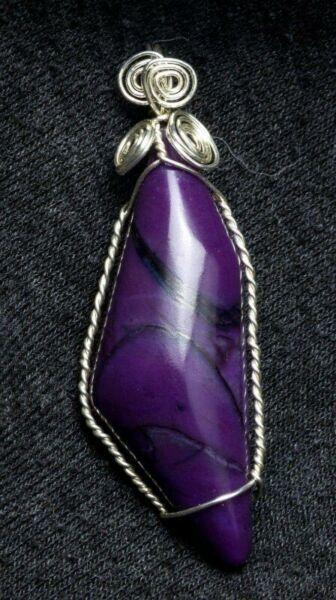 Handmade sugilite cabochan 