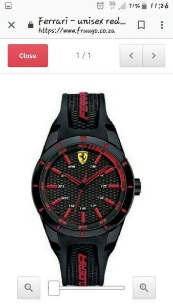 FERRARI F1 GENTS QUARTS WATCH 