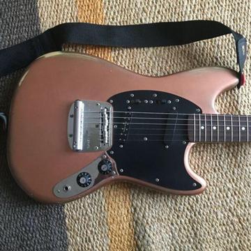 Vintage Modified Squier Mustang 
