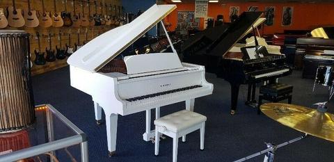 Grand Piano - K.Kawai GL10 polished white! NEW! 