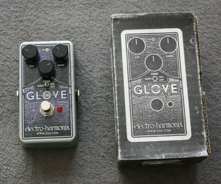 Electro-Harmonix Glove Overdrive Guitar Effects Pedal 