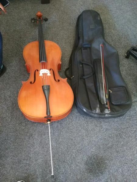 Sandner Dynasty Large Vaolin + Original Leather Bag still plays good 