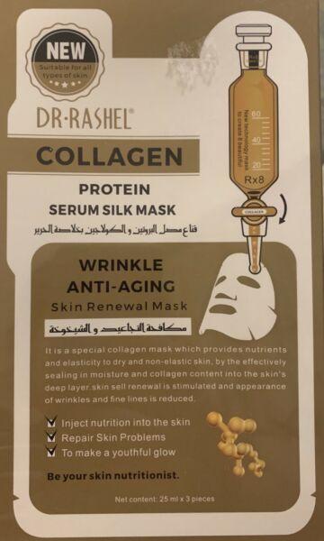 Dr Rashel Protein Serum Silk Mask - 3 pieces 