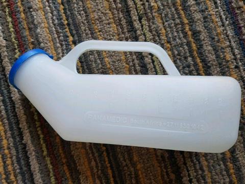 Urine Bottle Mobility Disability and Medical  