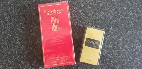 Perfume. Mashari and Elizabeth Arden Red door 