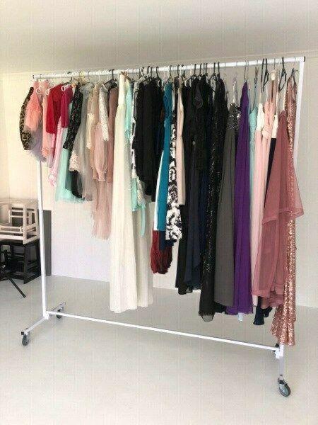 New Clothing rails 