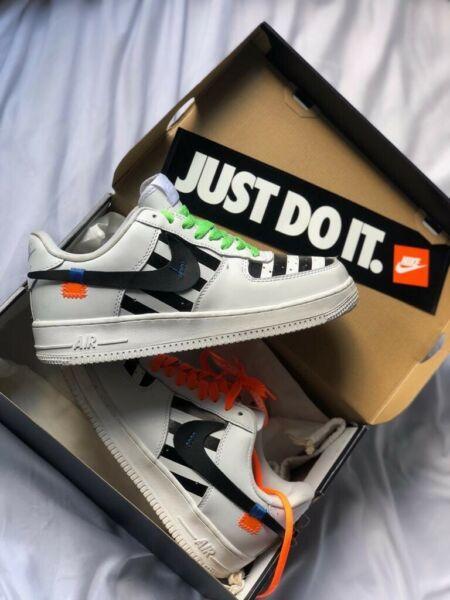 Off-white Nike Air Force only R1200 