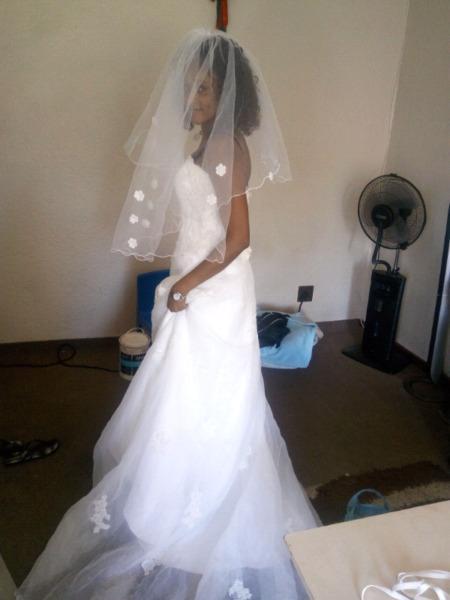 Wedding dress for sale or to hire 