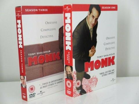 DVD - Monk Season 1 & 3 