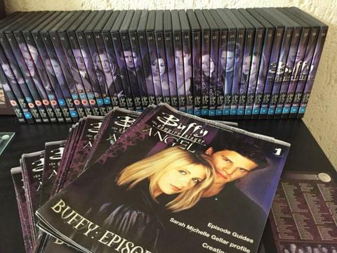 Buffy the vampire slayer and Angel DVD sets 