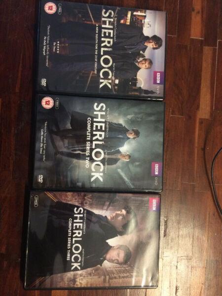 Sherlock DVD Series For Sale 