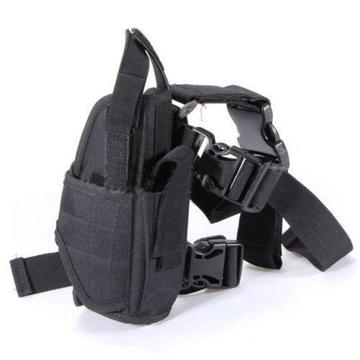 Army Waterproof Adjustable Drop Puttee Leg Thigh Holster Pouch Holder 
