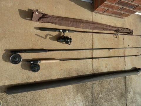 FISHING RODS &ITEMS 