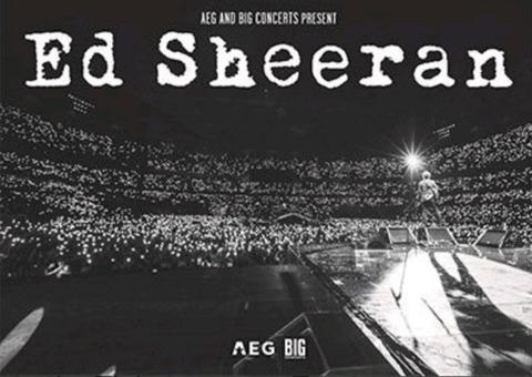 Ed Sheeran Ticket - 28 March 