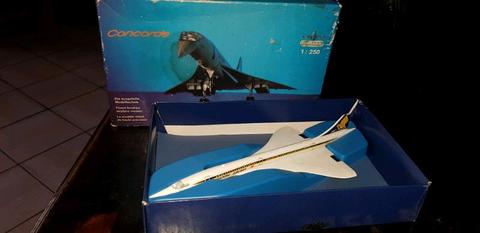 Scale model Concorde plane 