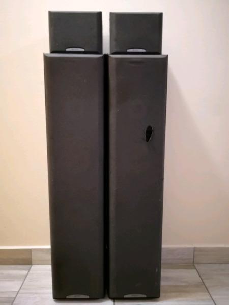 Urgent Sony Tall Boy Speakers + Surrounds 