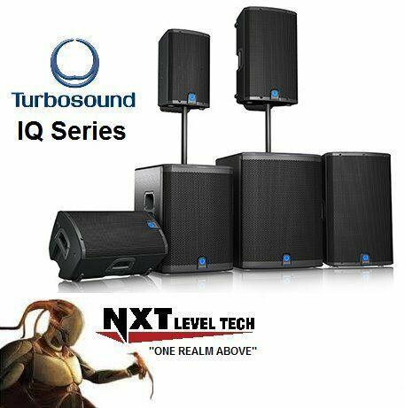 Turbosound IQ Series, Powered Loudspeaker with KLARK TEKNIK DSP Technology 
