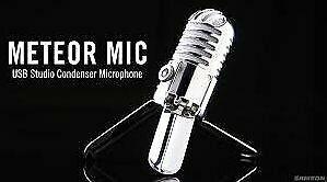 Samson Meteor Mic - USB Studio Condenser Microphone - GJ 