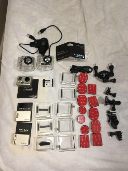 GoPro Hero2 and accessories  
