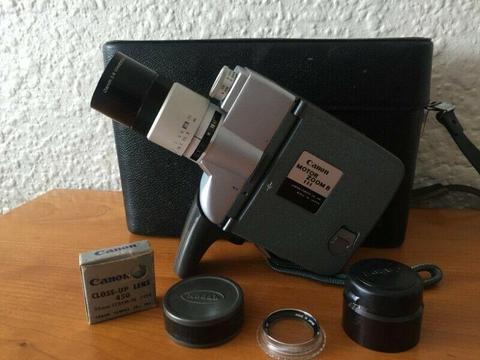 Vintage Canon Motor Zoom 8 EEE Camera 